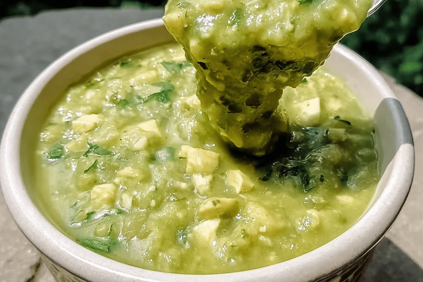 Tomatillo Avocado Salsa