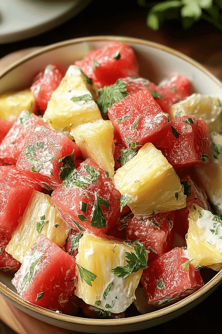 Watermelon Pineapple Salad Bowl 16.Png