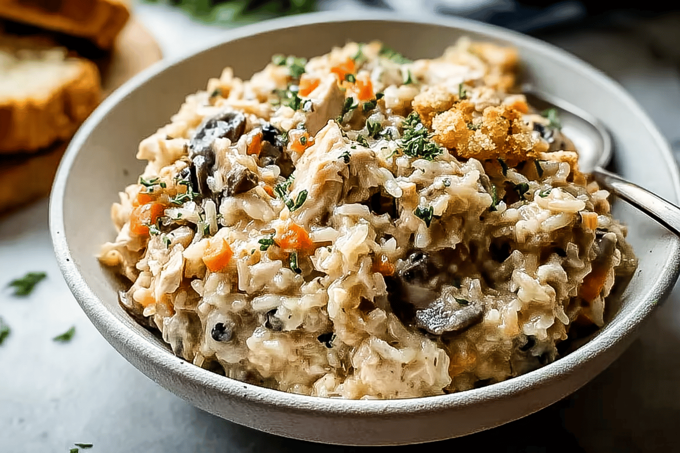 Wild Rice Chicken Casserole