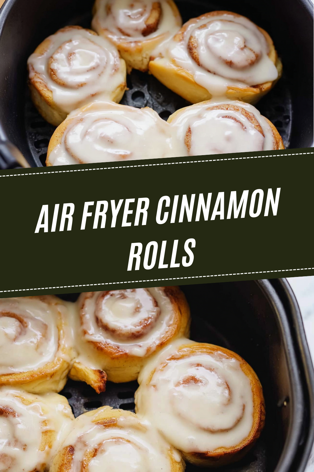 Air Fryer Cinnamon Rolls Quick And Easy Recipe 7 Air Fryer Cinnamon Rolls