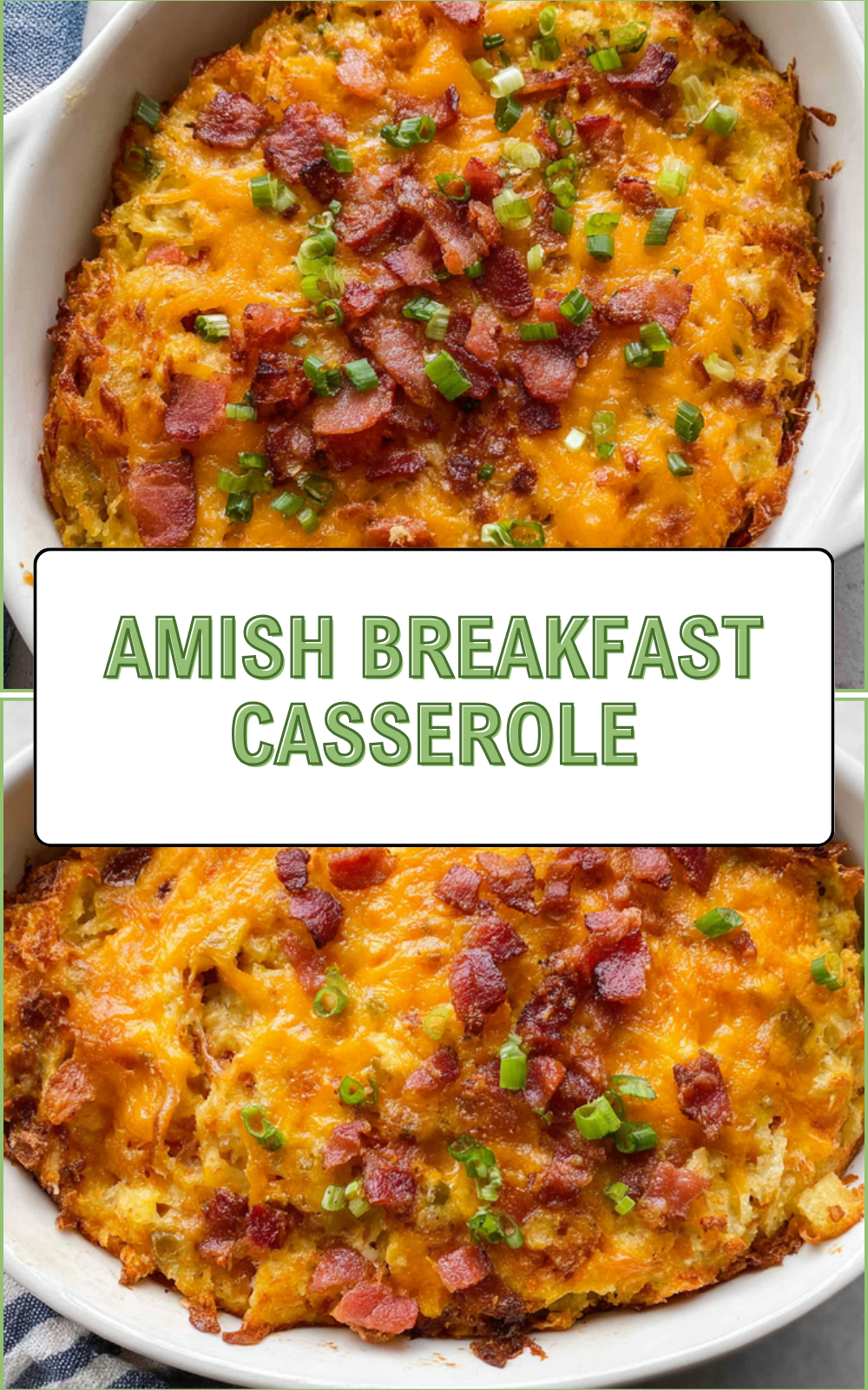 Amish Breakfast Casserole Recipe With Sausage And Cheese 7 Amish Breakfast Casserole