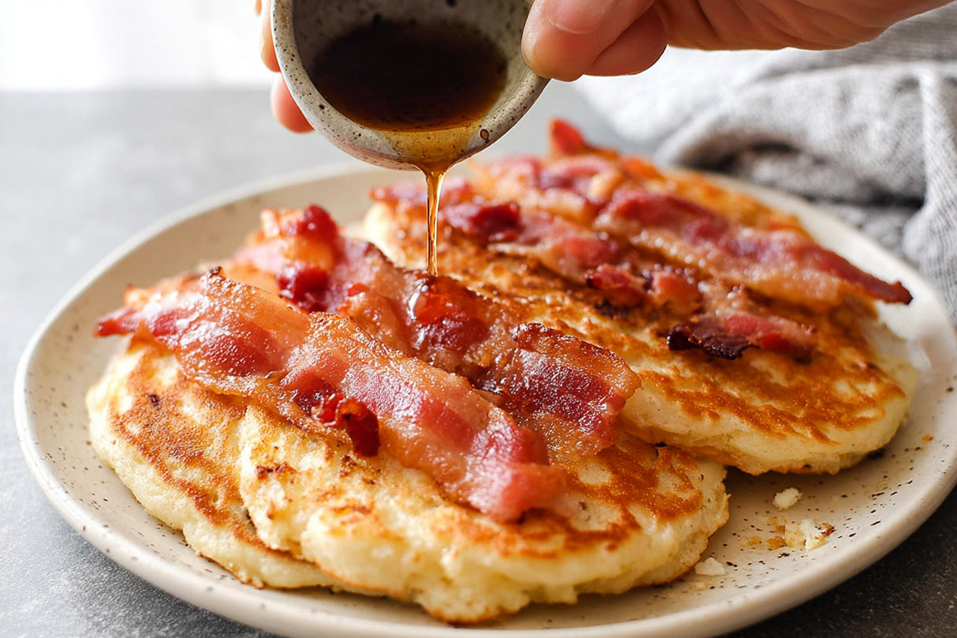 Bacon Pancakes Recipe: Quick And Delicious Breakfast 6 Bacon Pancakes