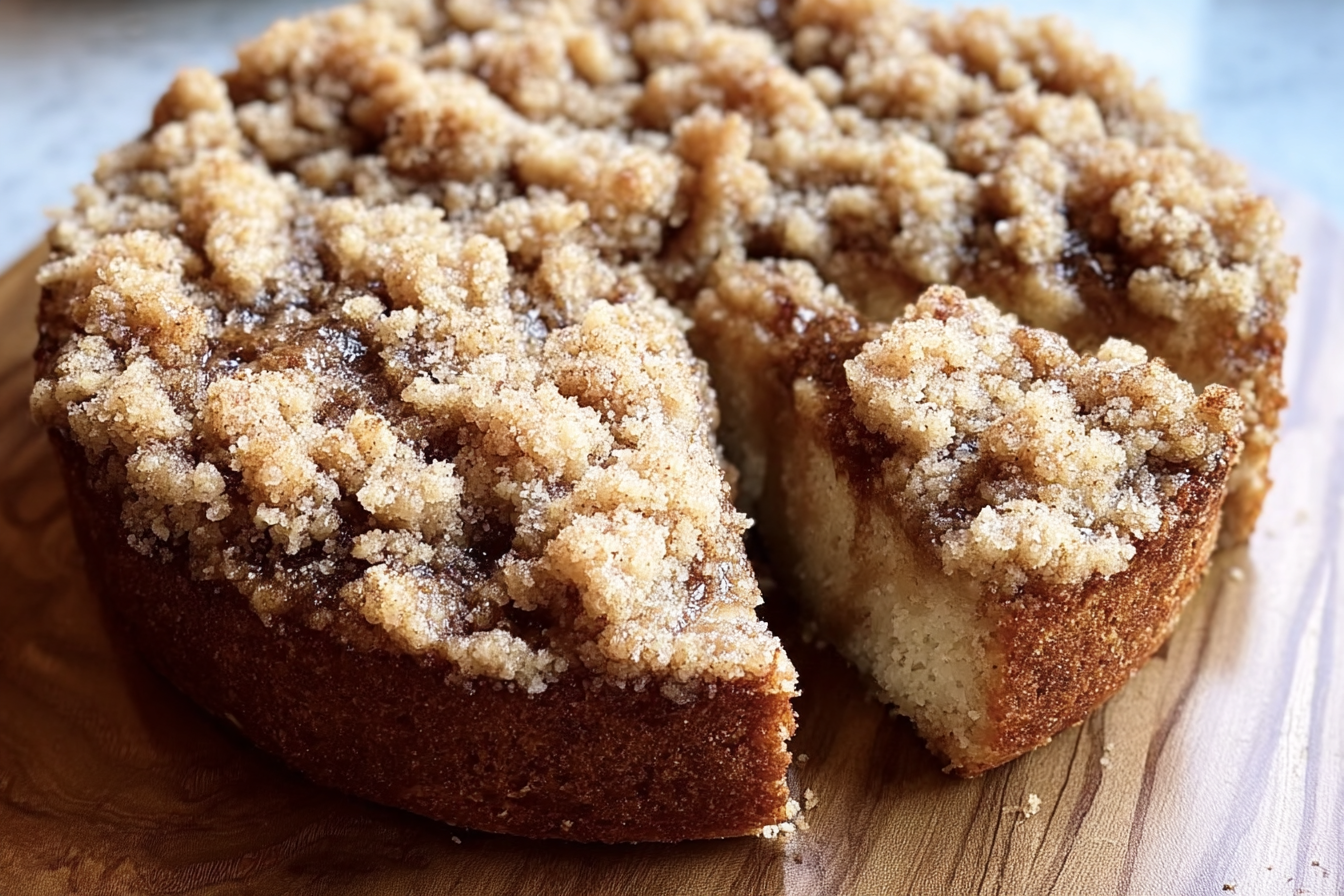 Banana Crumb Coffee Cake Recipe With Moist Texture And Crunchy Topping 6 Banana Crumb Coffee Cake