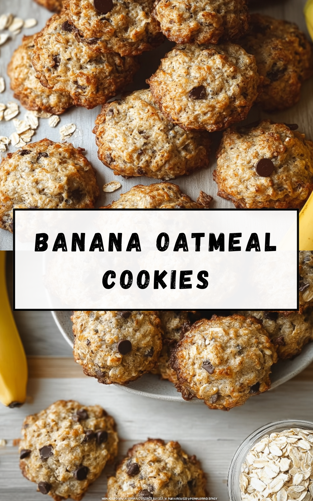 Banana Oatmeal Cookies Recipe For Healthy And Easy Baking 7 Banana Oatmeal Cookies