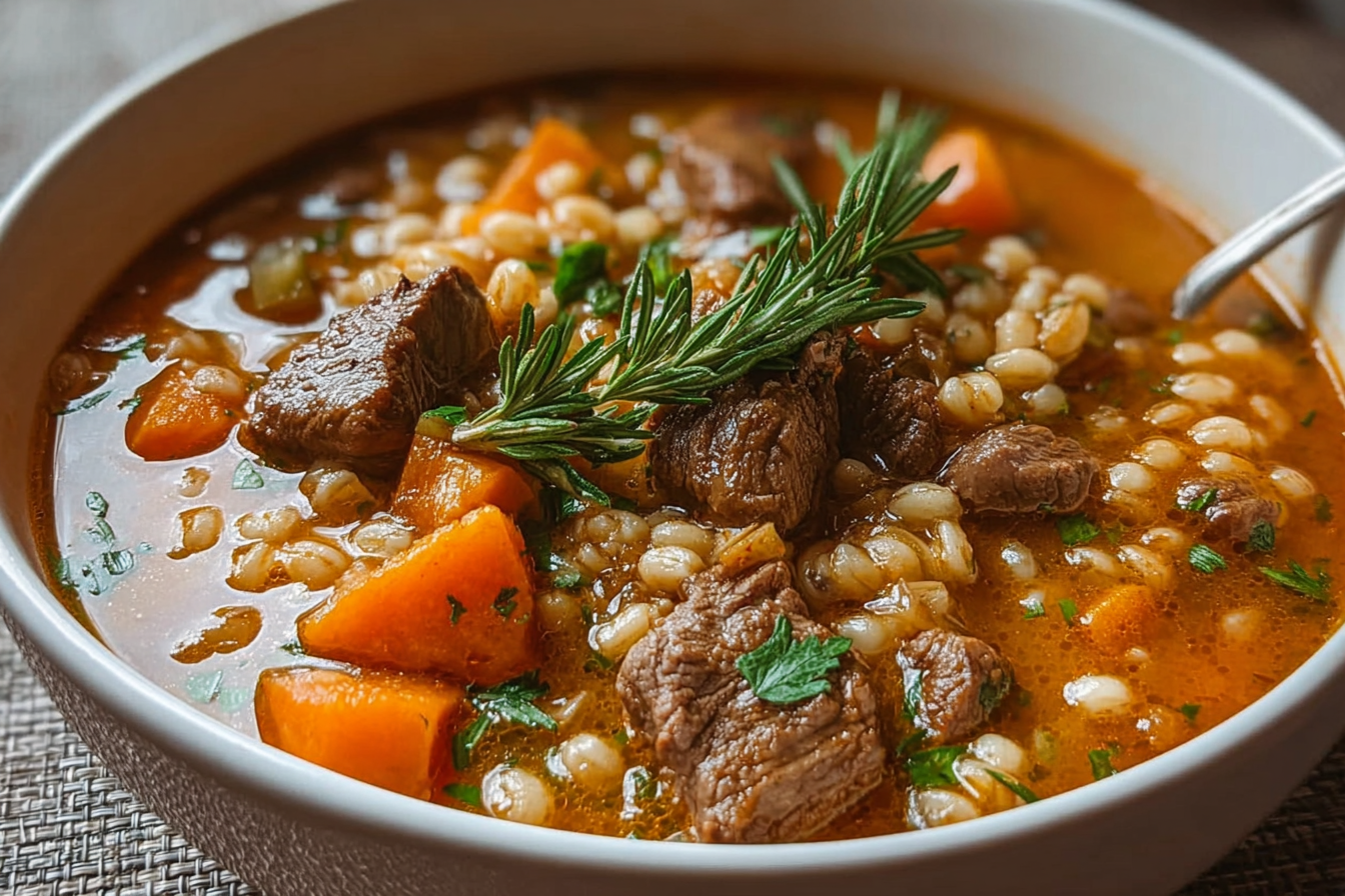Beef And Barley Soup