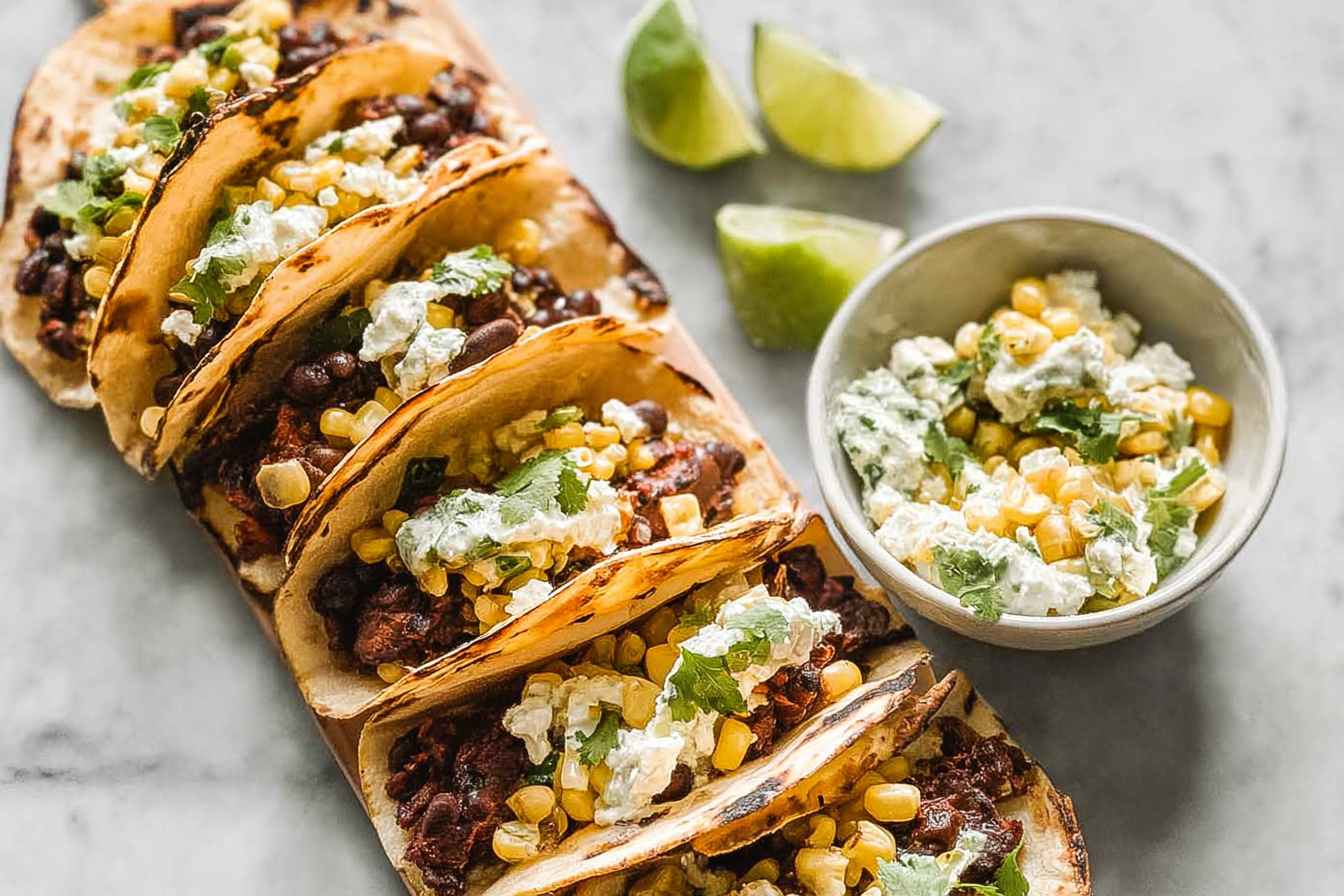 Black Bean Taco Recipes For Quick Weeknight Dinners 6 Black Bean Tacos