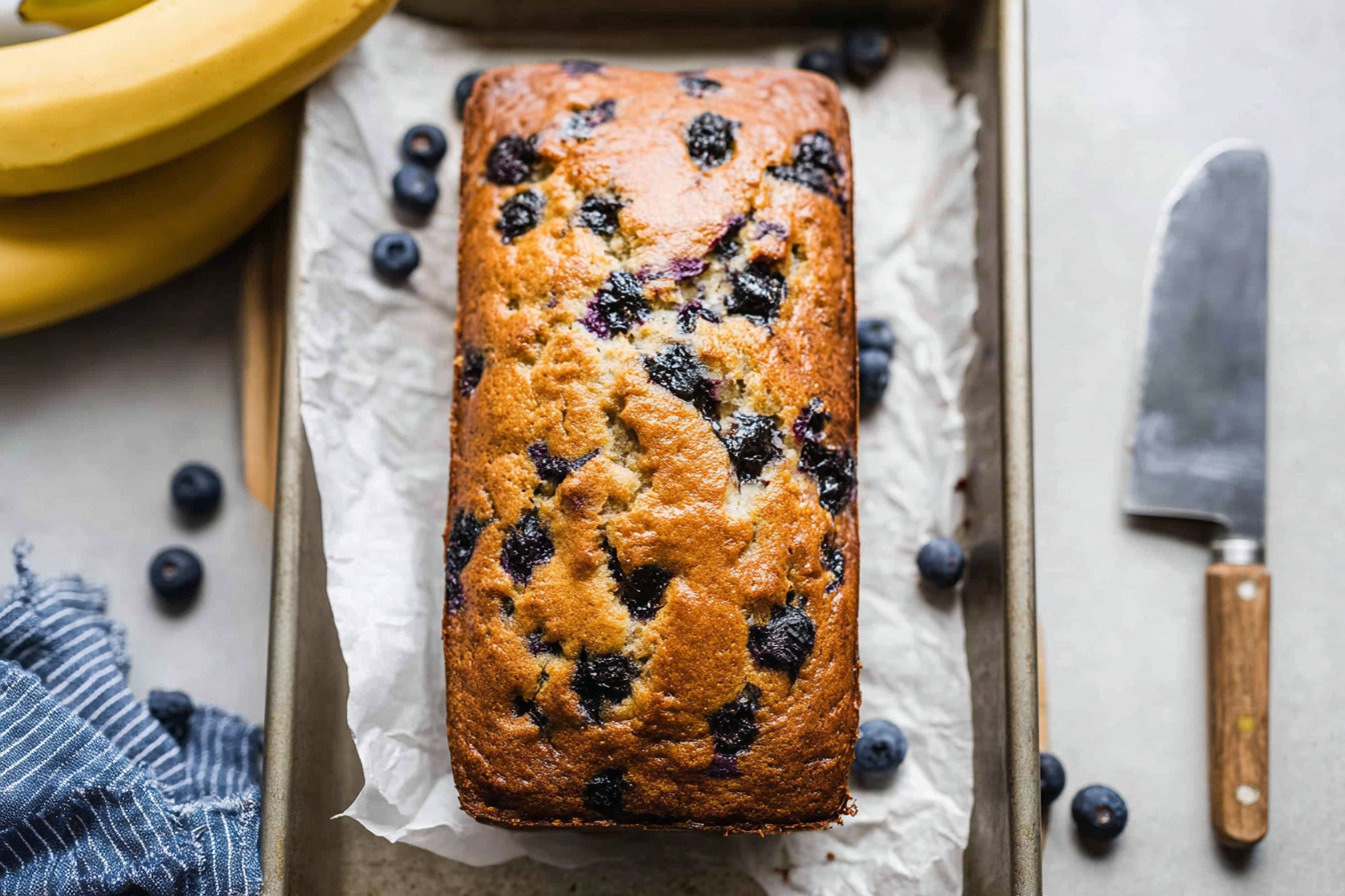 Blueberry Twist On Classic Banana Bread 6 Blueberry Banana Bread Recipe