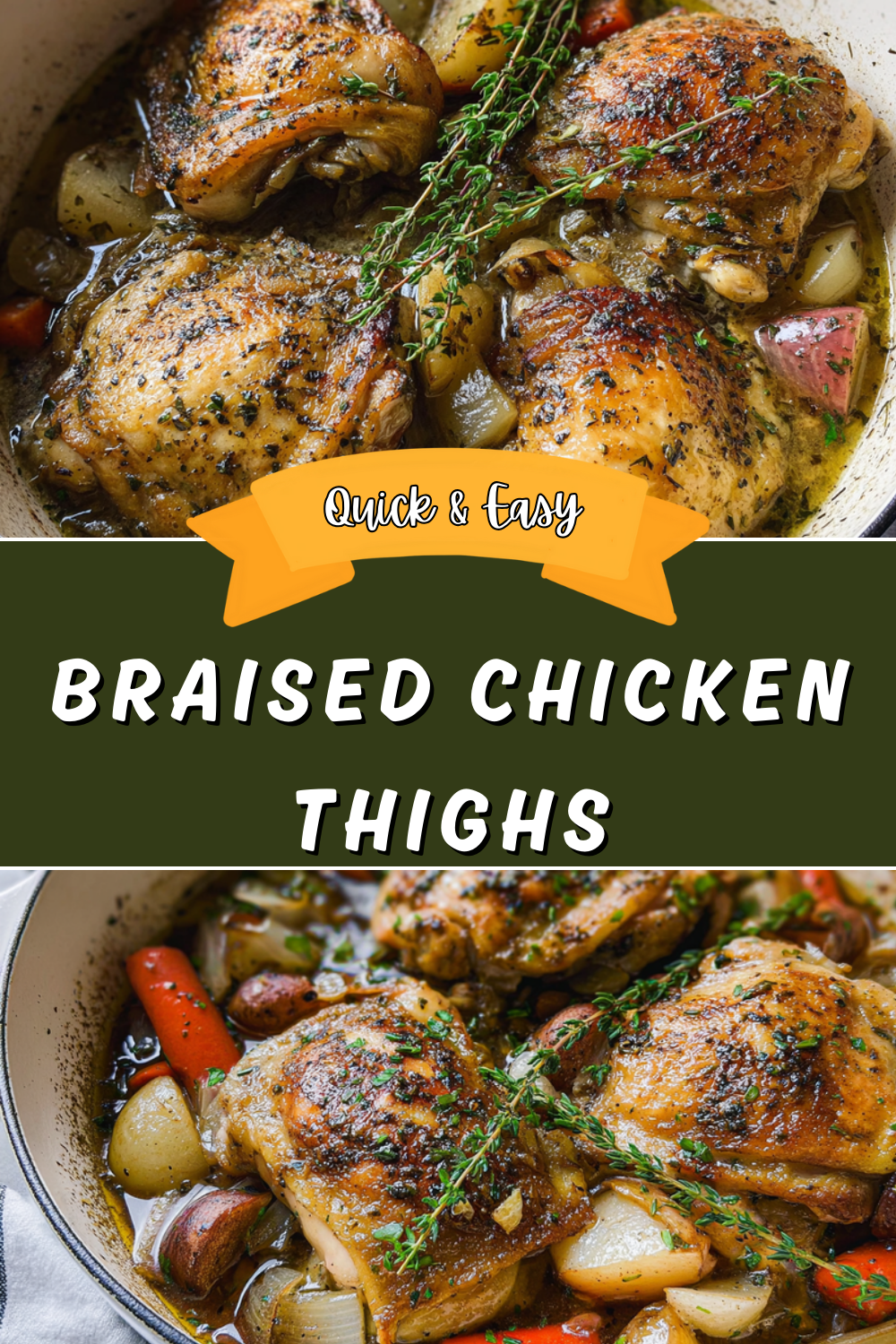Braised Chicken Thighs