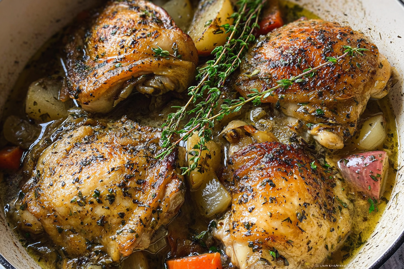 Braised Chicken Thighs