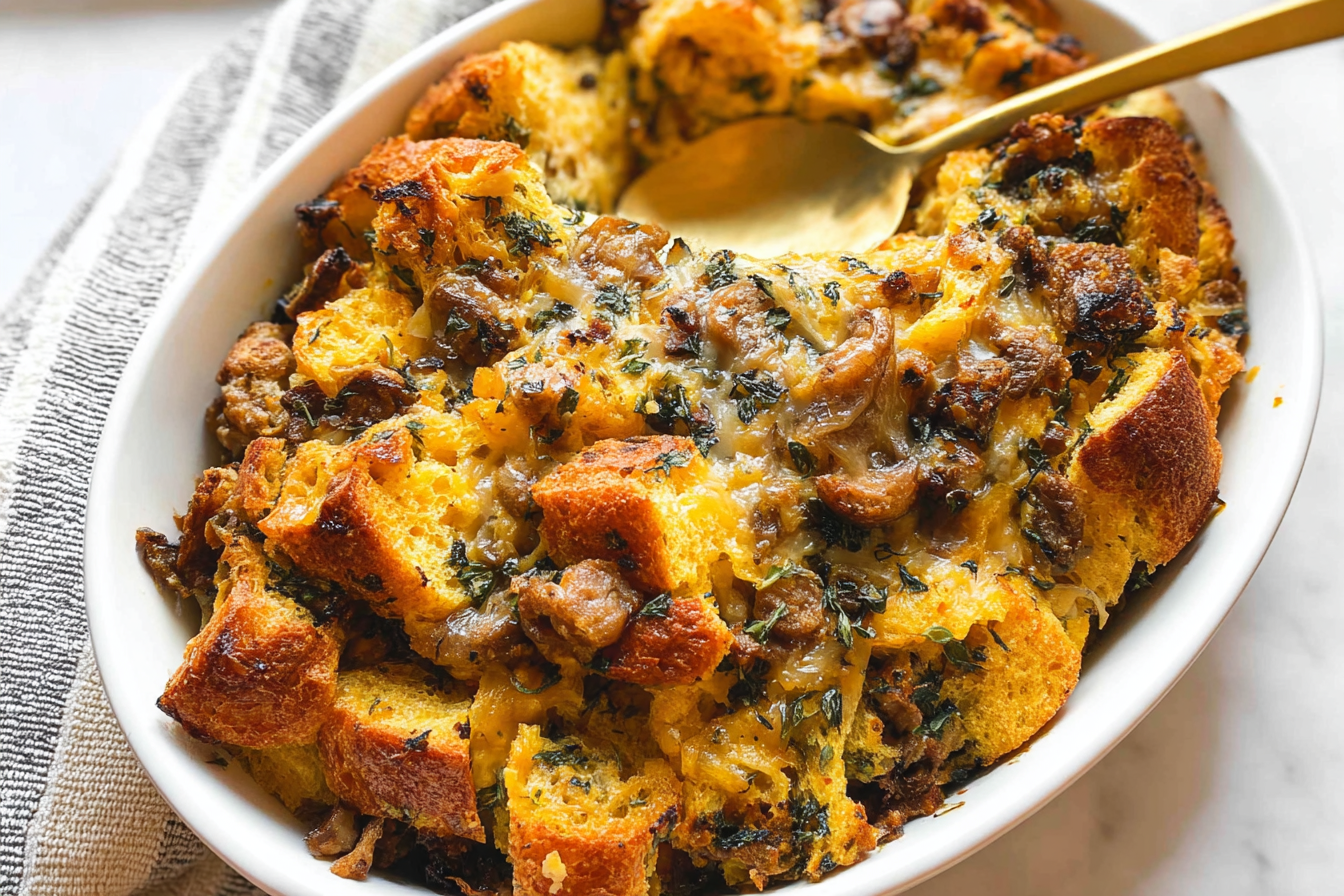 Breakfast Strata