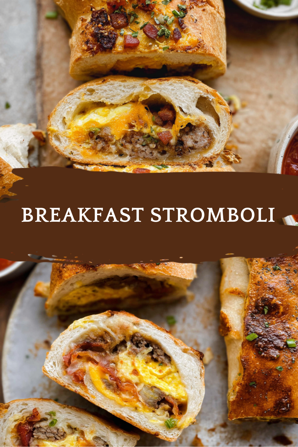 Breakfast Stromboli