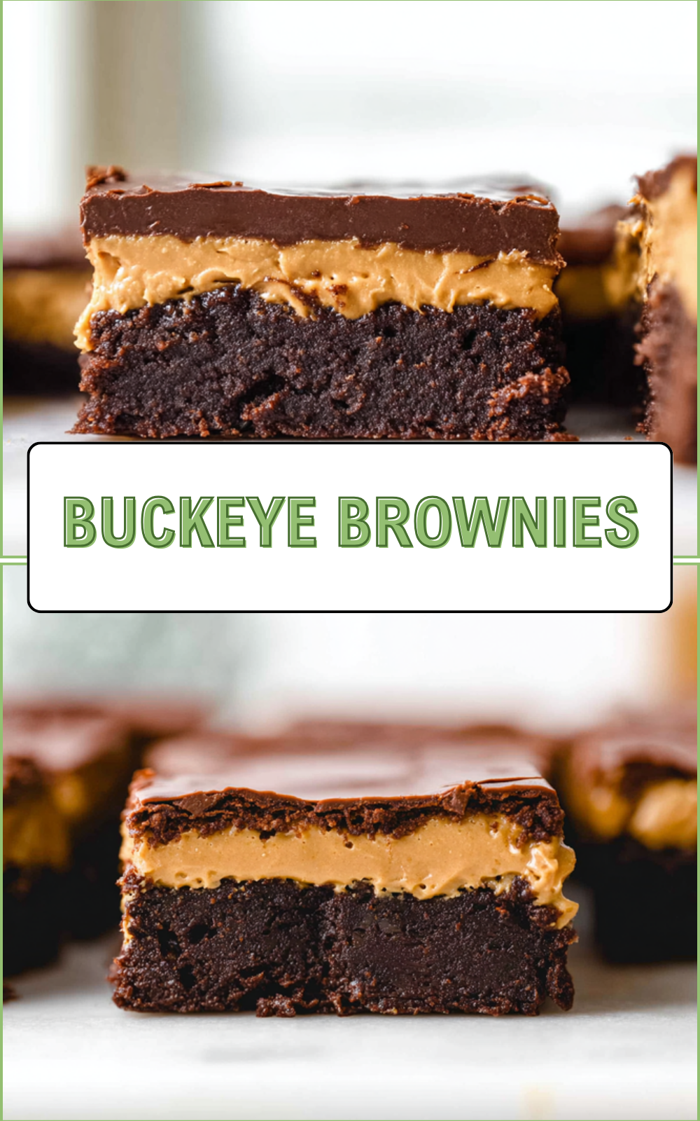 Buckeye Brownie: Mouthwatering Half Pound Indulgence 7 Buckeye Brownies
