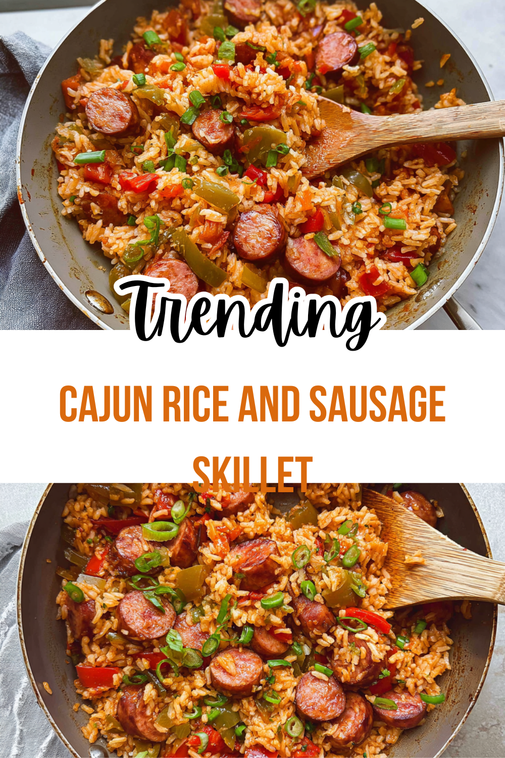 Cajun Rice And Sausage Skillet