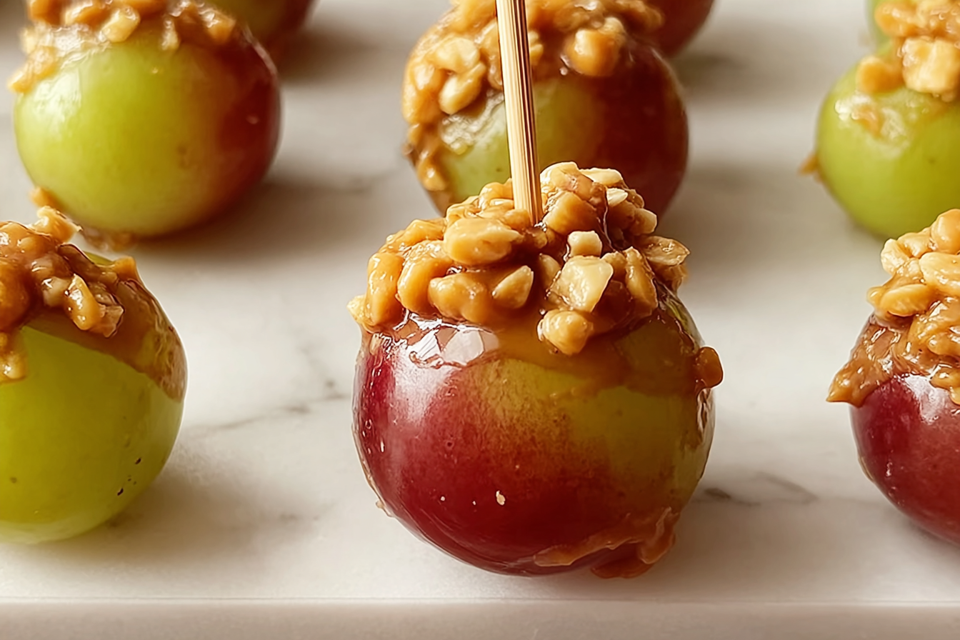 Caramel Apple Grapes Recipe Ideas For Sweet And Fruity Snacks 6 Caramel Apple Grapes