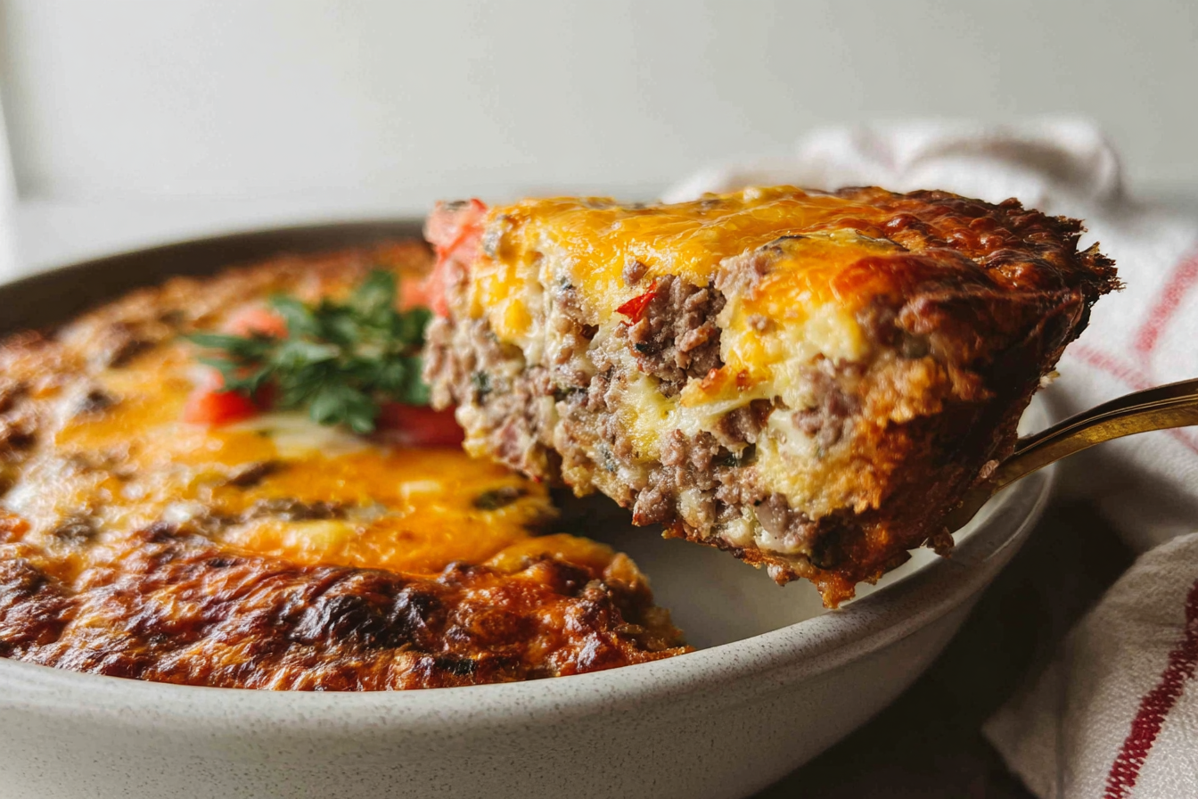 Cheeseburger Pie