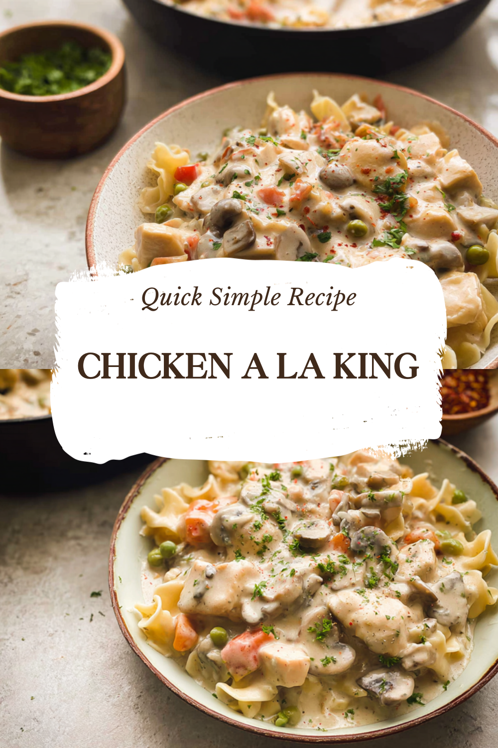 Chicken A La King Recipe With Creamy Sauce And Tender Chicken 7 Chicken A La King