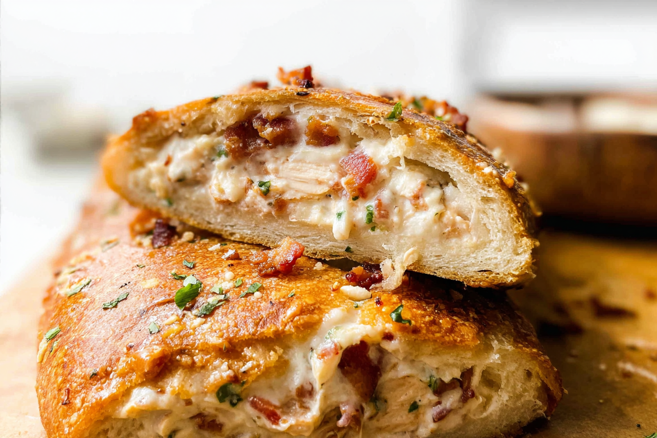 Chicken Bacon Ranch Stromboli Recipe For A Flavorful Meal 6 Chicken Bacon Ranch Stromboli