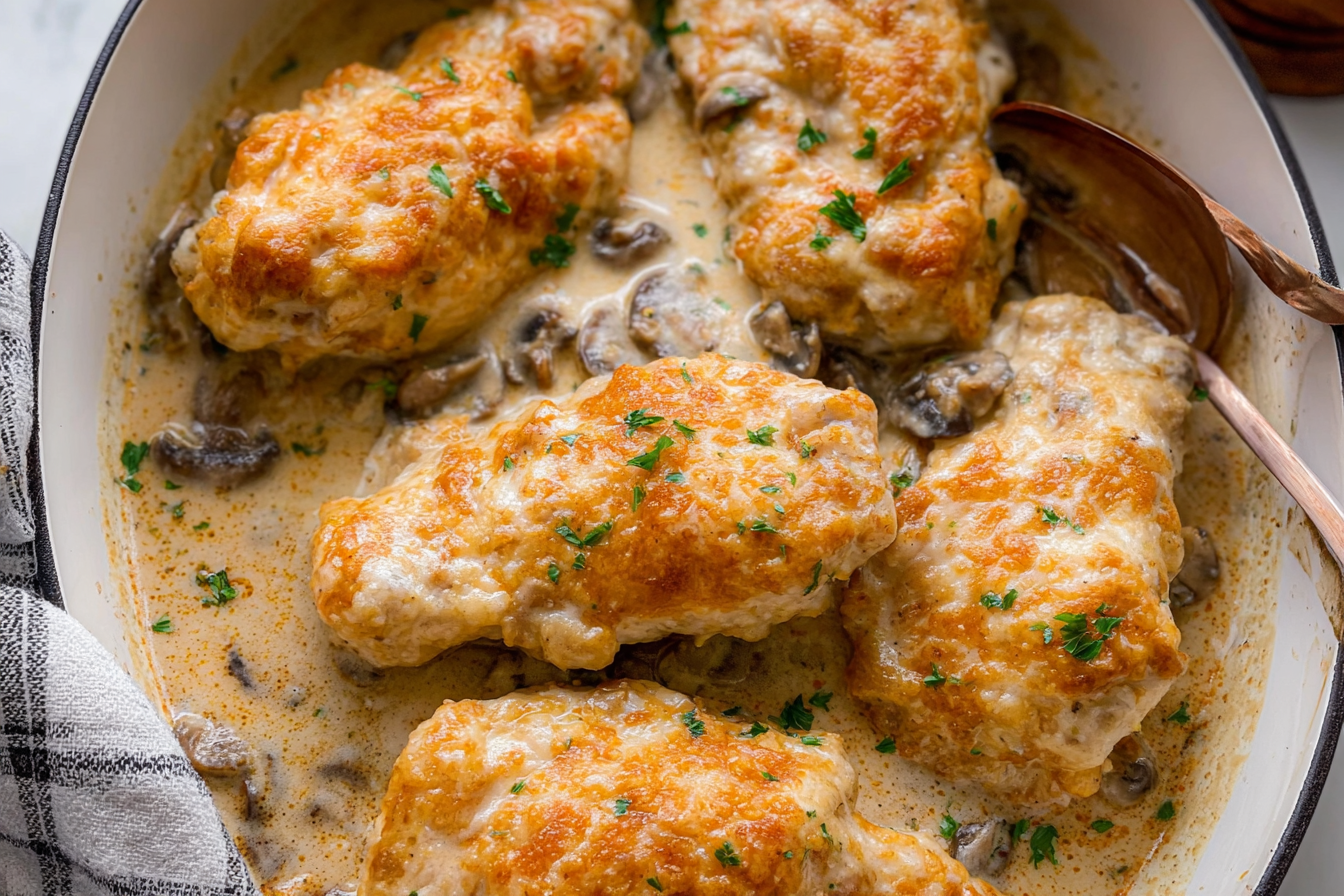 Chicken Gloria Recipe With Creamy Sauce And Tender Chicken Tips 6 Chicken Gloria