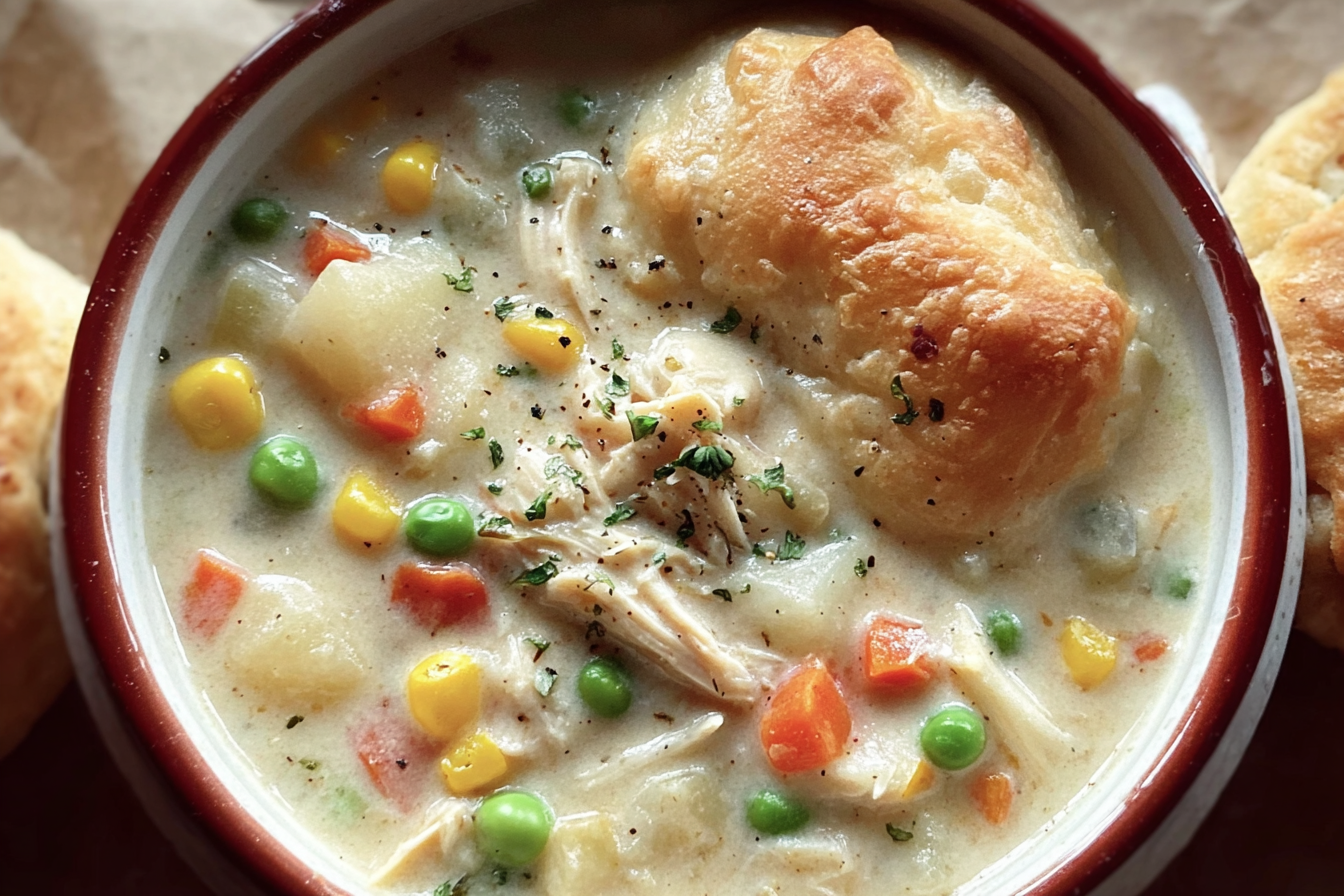 Chicken Pot Pie Soup Recipe With Creamy Comfort And Savory Flavors 6 Chicken Pot Pie Soup