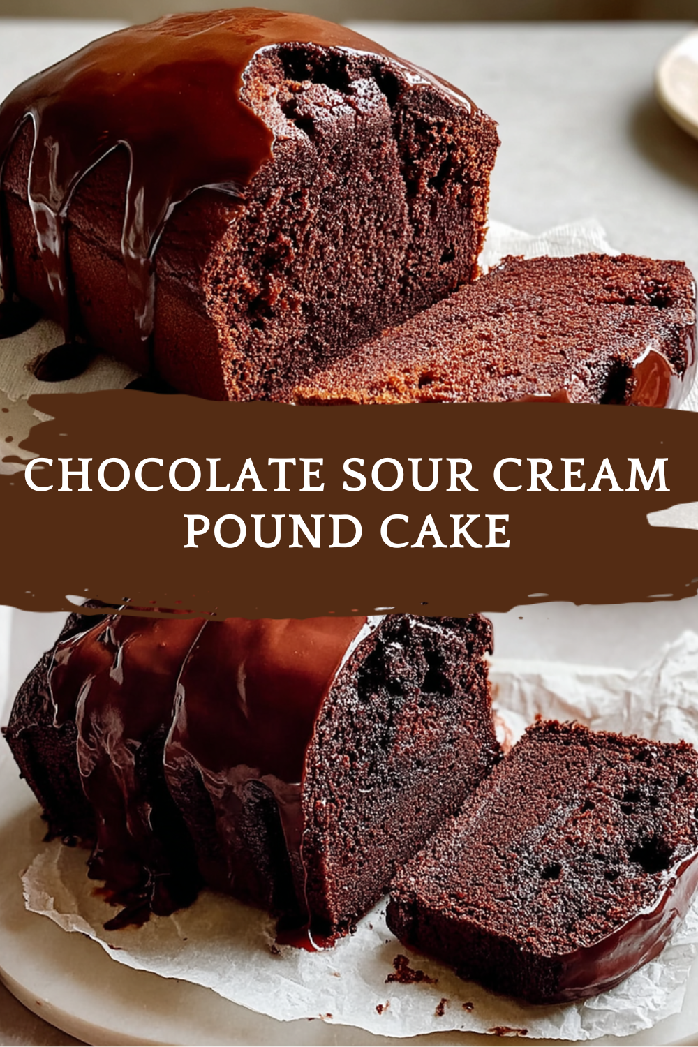 Chocolate Sour Cream Pound Cake Recipe With Rich Moist Texture 7 Chocolate Sour Cream Pound Cake