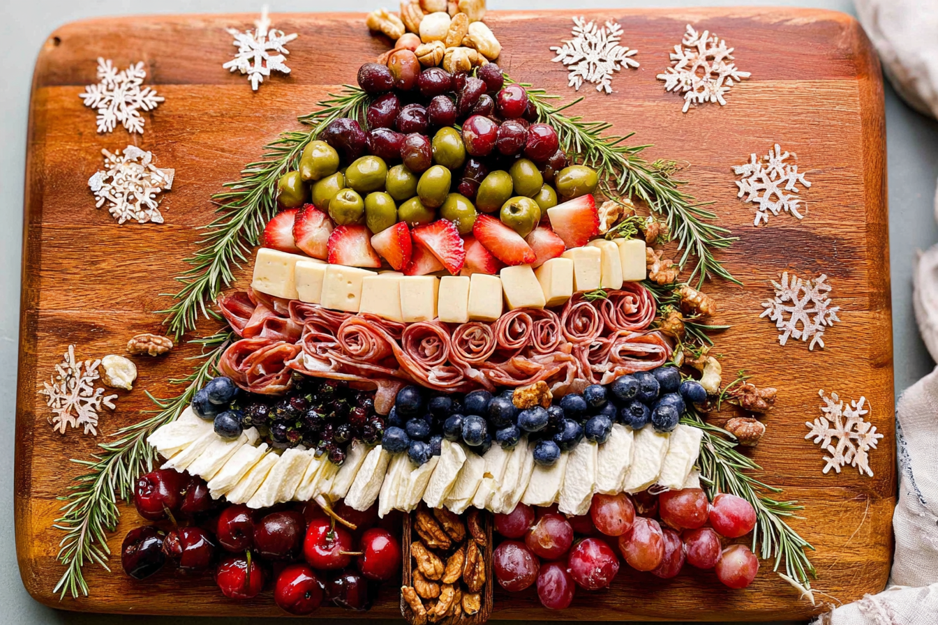 Christmas Tree Charcuterie Board