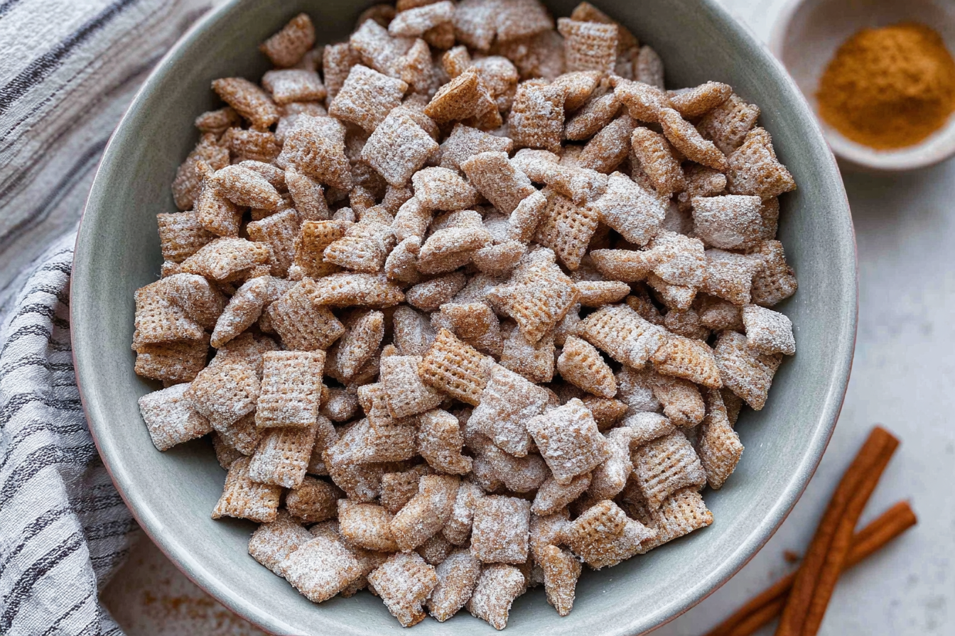Churro Chex Mix Recipe With Sweet Cinnamon Sugar Crunch 6 Churro Chex Mix