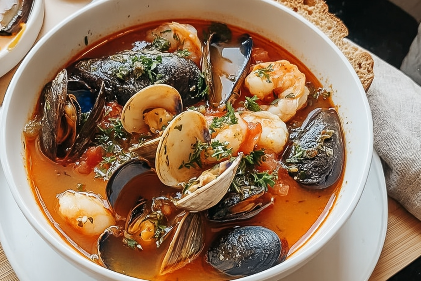 Cioppino Recipe Seafood Stew With Rich Tomato And Herb Broth 6 Cioppino Recipe