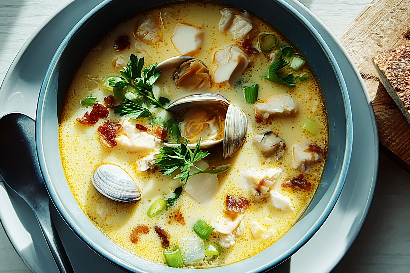 Clam Chowder Recipe Creamy And Flavorful Classic Soup 6 Clam Chowder