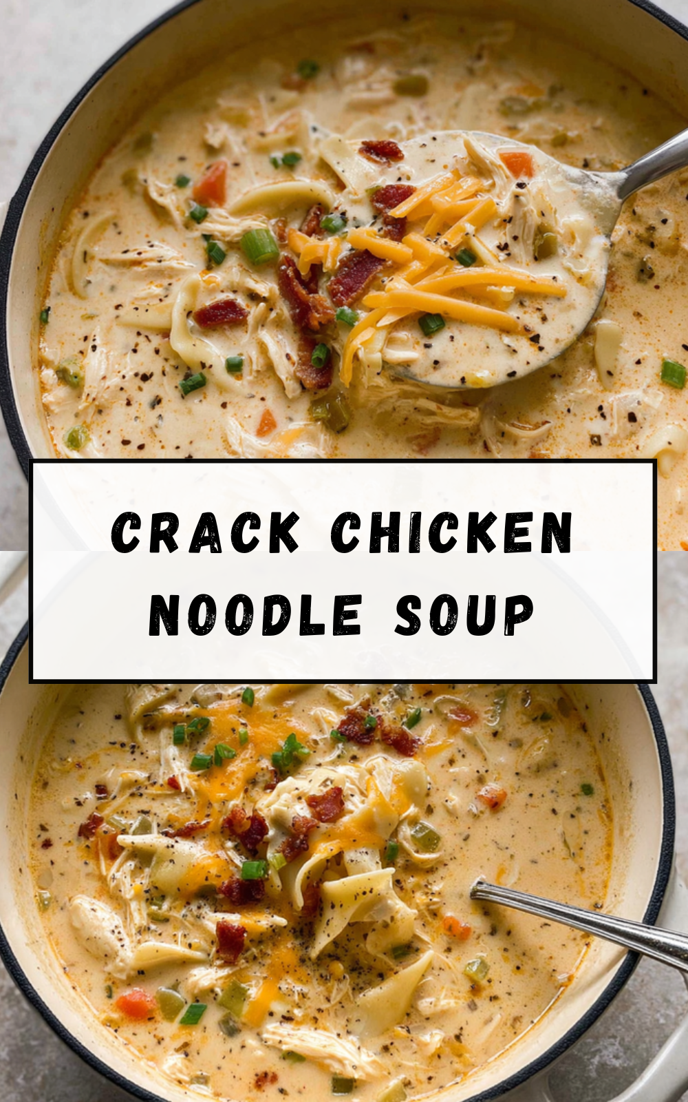 Crack Chicken Noodle Soup