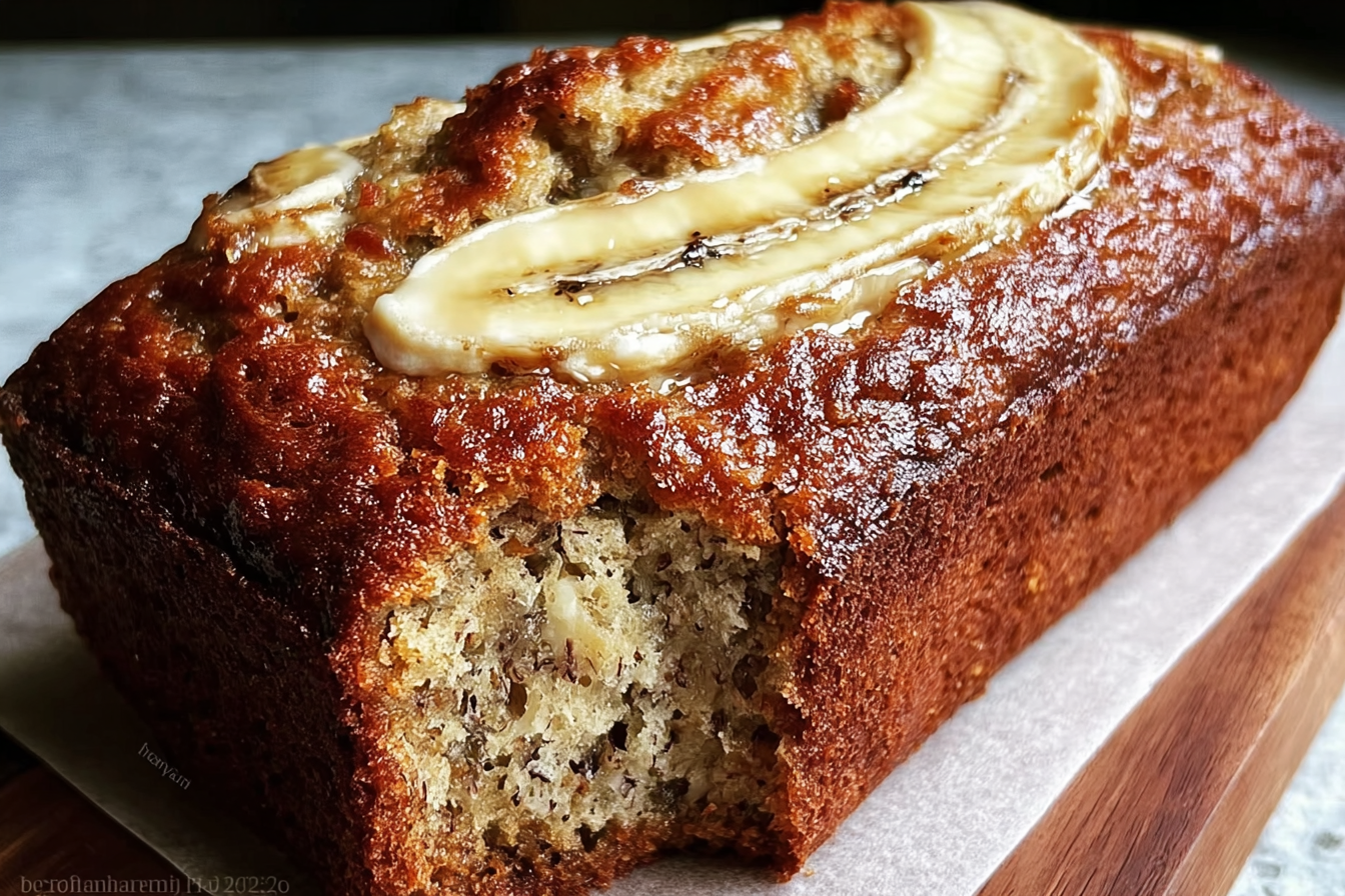 Cream Cheese Filled Banana Bread Recipe With Moist Texture And Sweet Flavor 6 Cream Cheese Banana Bread