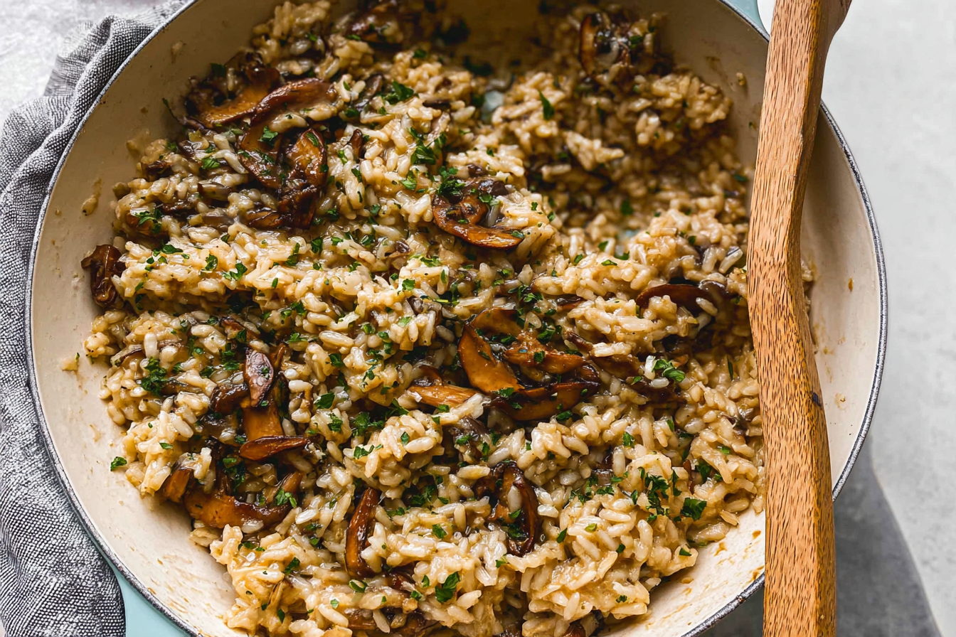 Creamy Mushroom Risotto