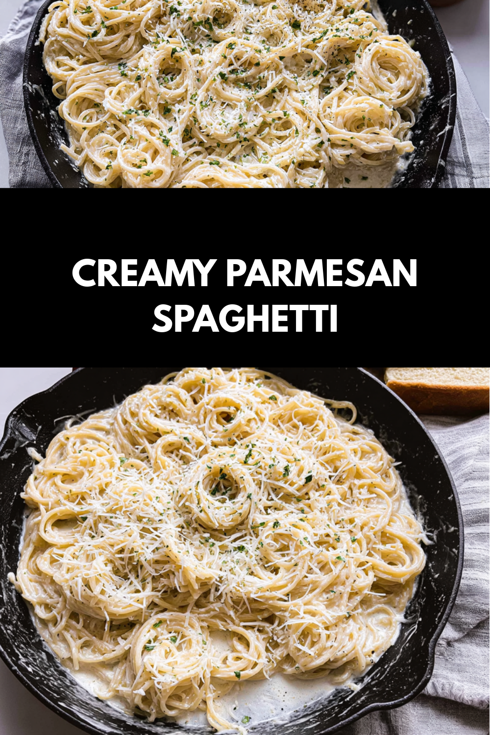 Creamy Parmesan Spaghetti