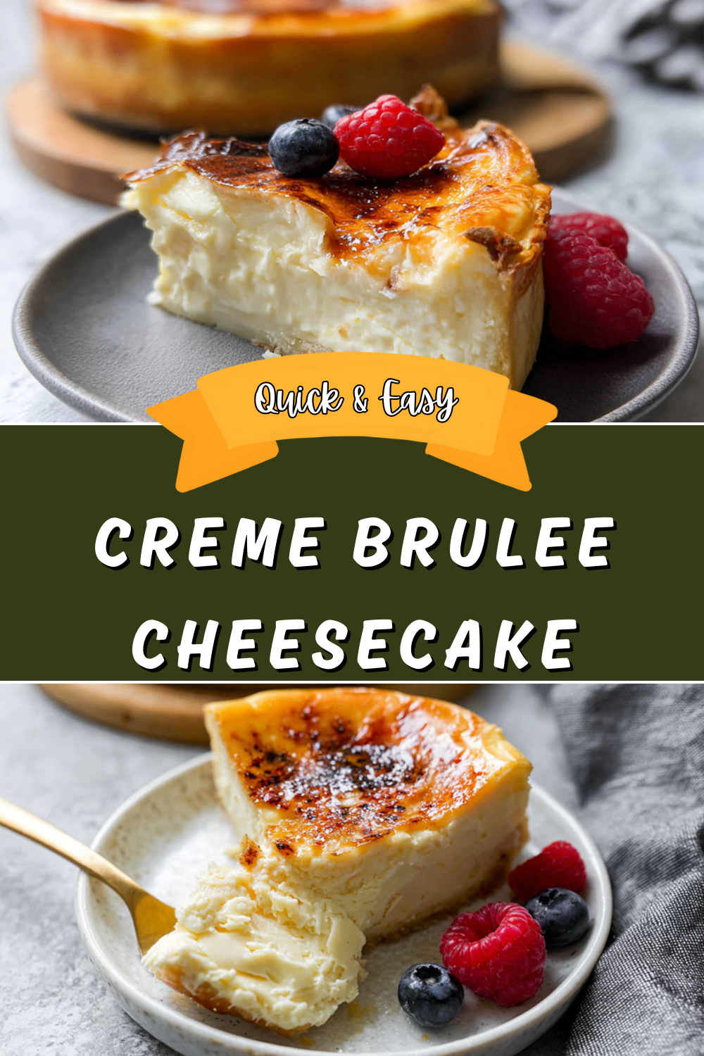 Creme Brulee Cheesecake