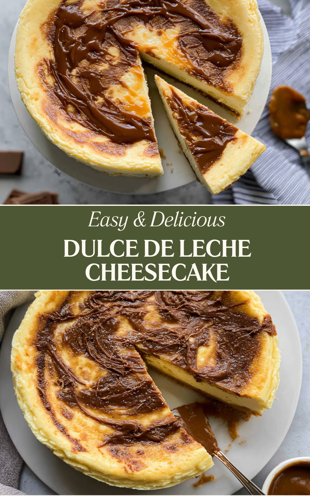 Dulce De Leche Cheesecake