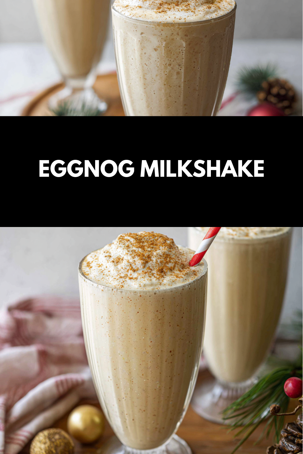 Eggnog Milkshake