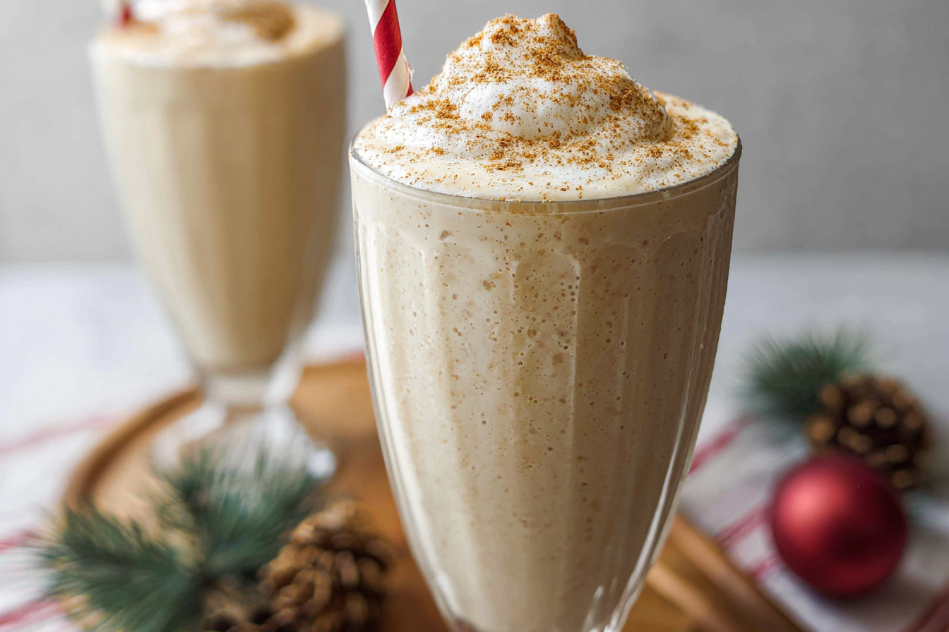 Eggnog Milkshake