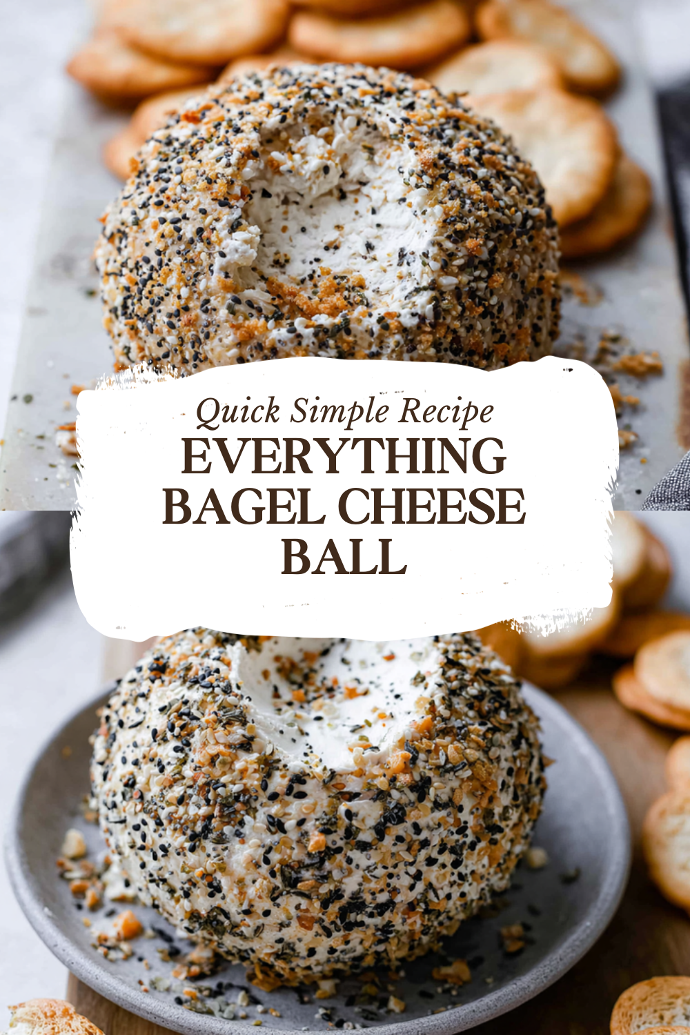 Everything Bagel Cheese Ball