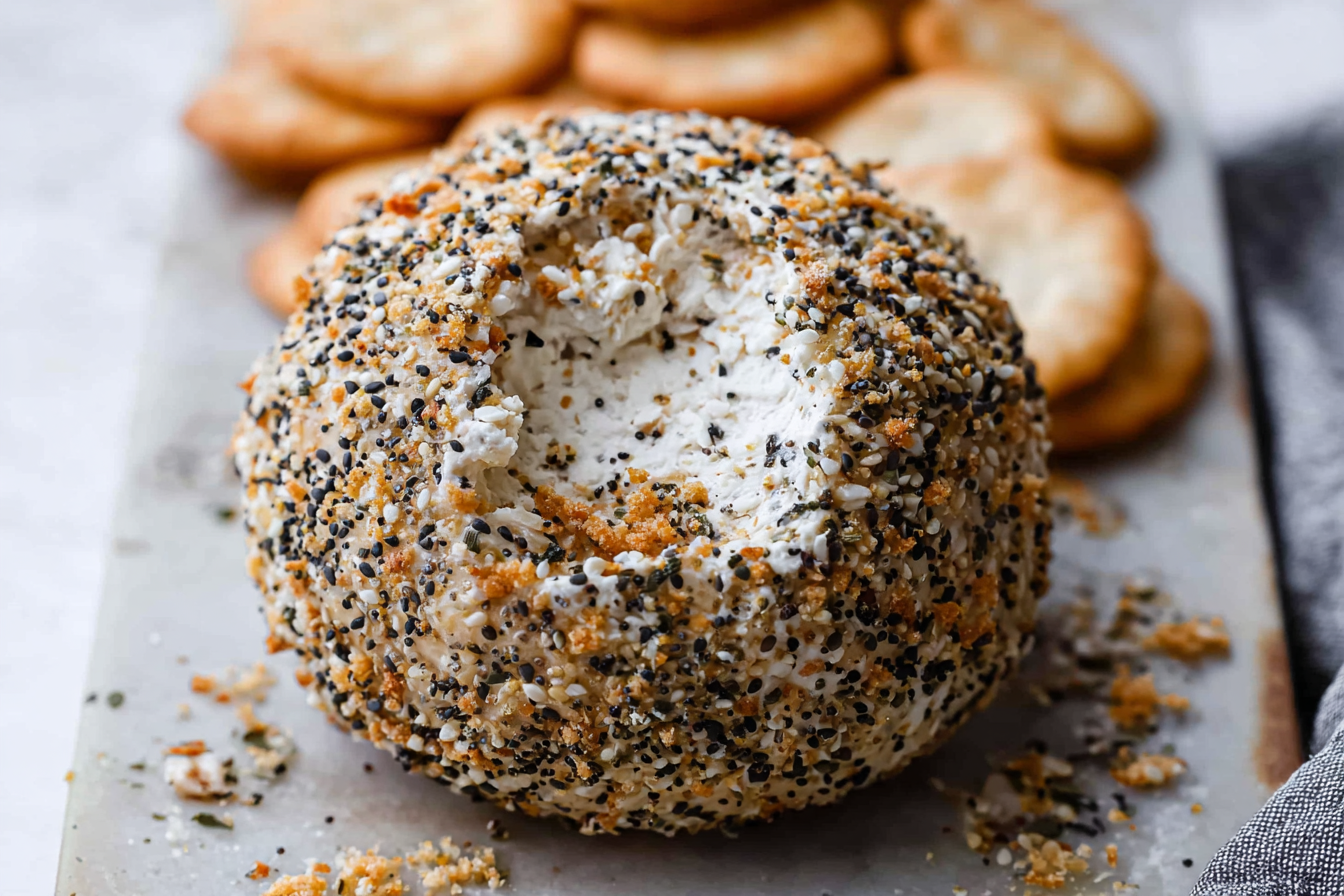 Everything Bagel Cheese Ball