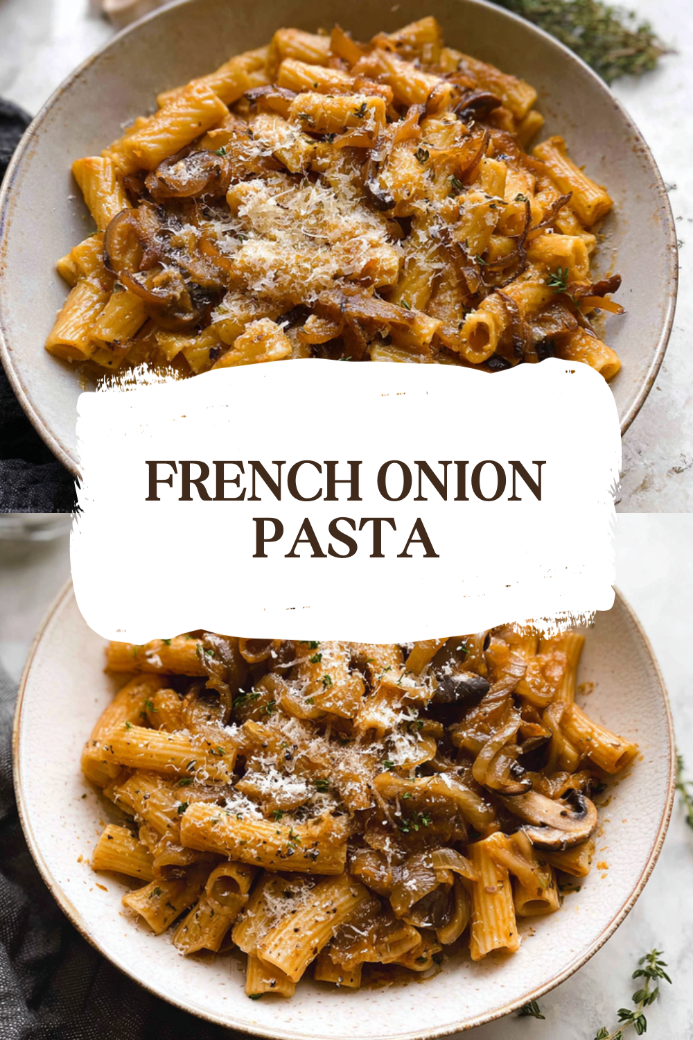 French Onion Pasta One-Pot Recipe For Easy Comfort Food 7 French Onion Pasta