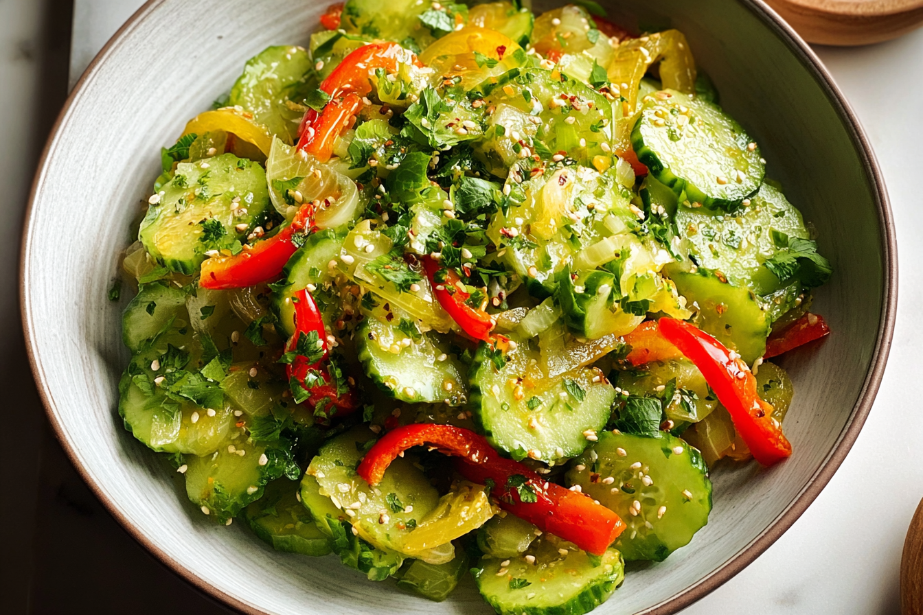 Cucumber Salad Recipes With Fresh And Tangy Flavor Ideas 6 Fresh Cucumber Salad