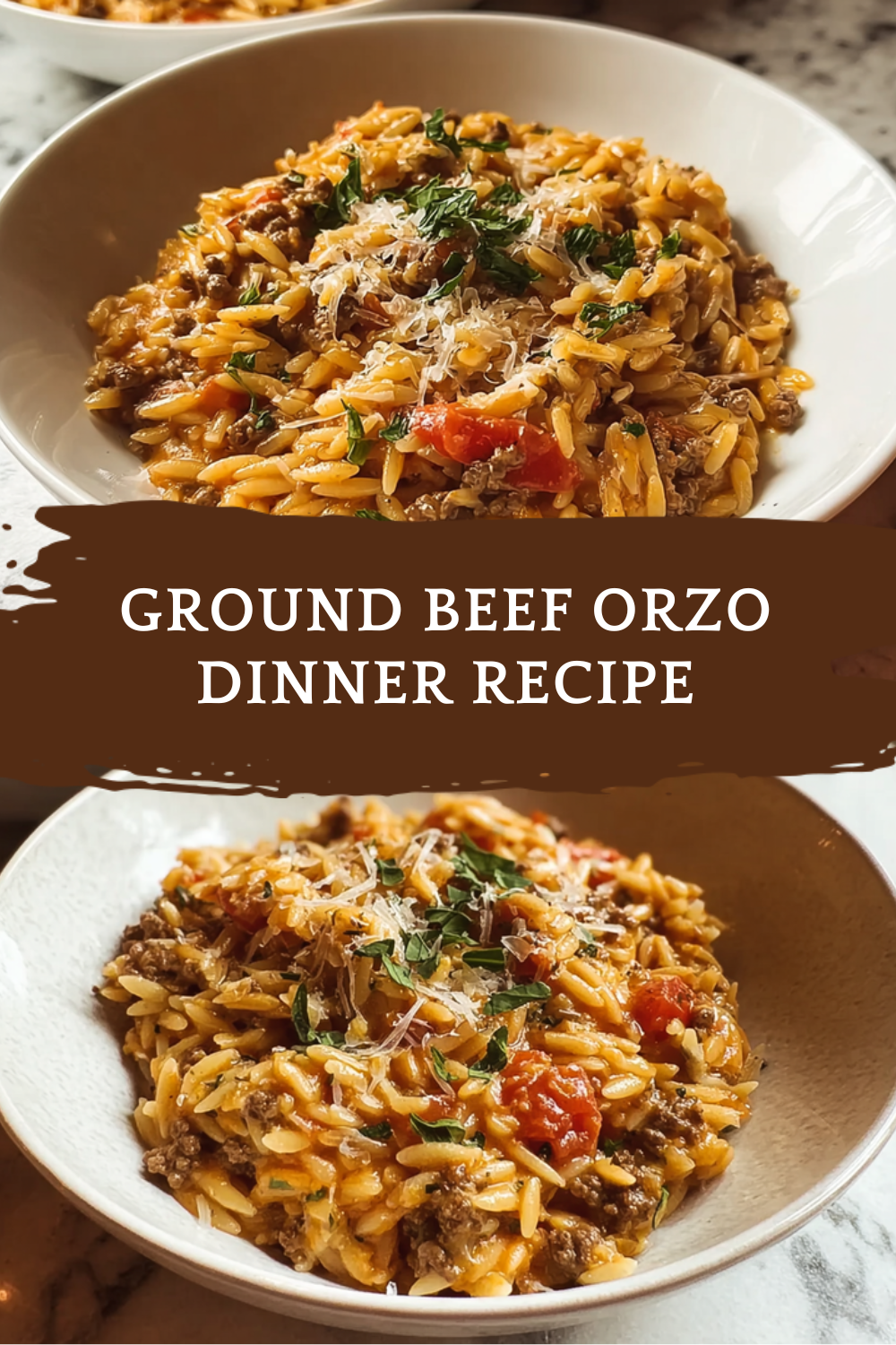 Ground Beef Orzo In Creamy Tomato Sauce Recipe 7 Ground Beef Orzo Dinner Recipe