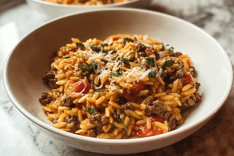 Ground Beef Orzo Dinner Recipe 32.Png