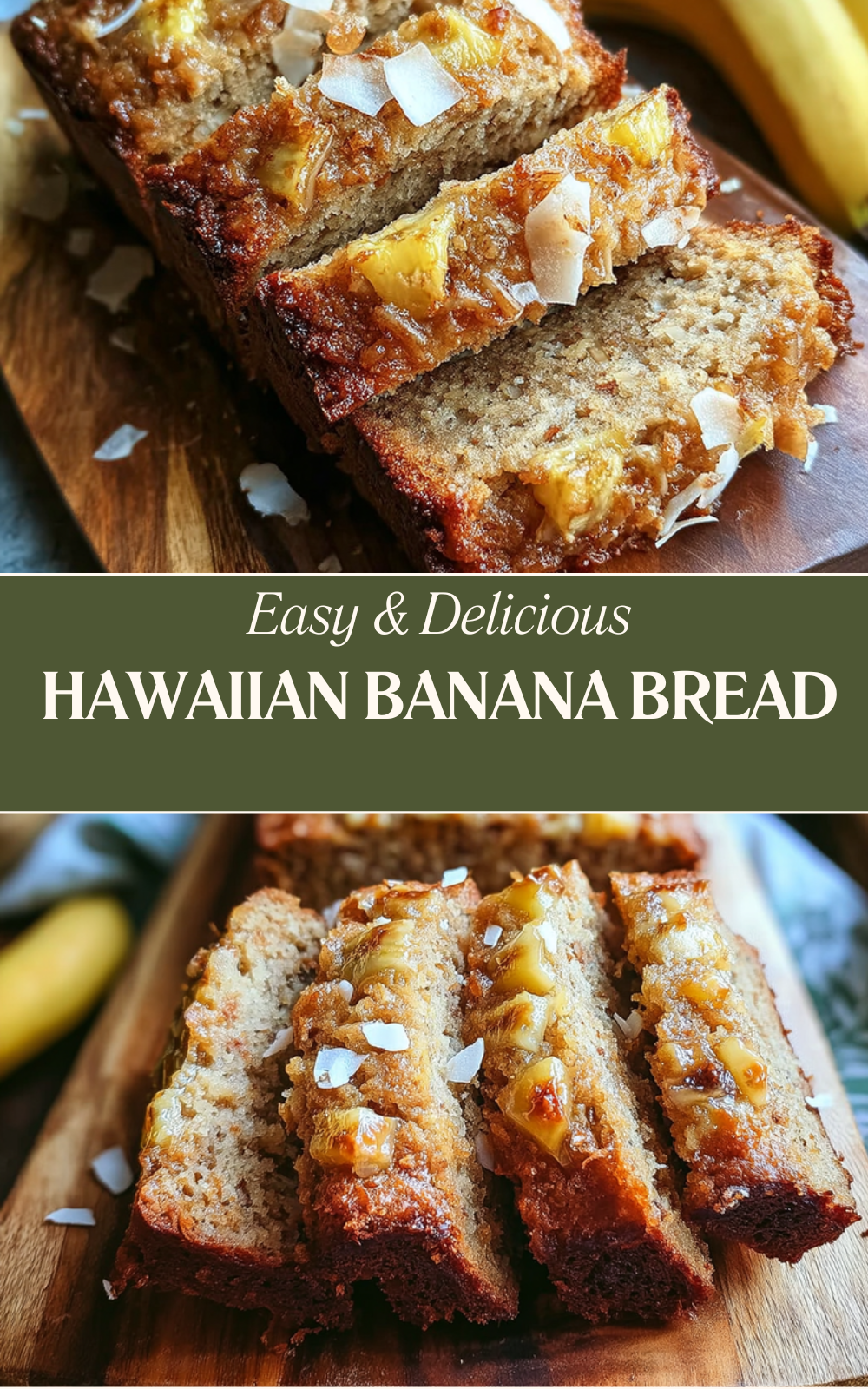 Hawaiian Banana Bread
