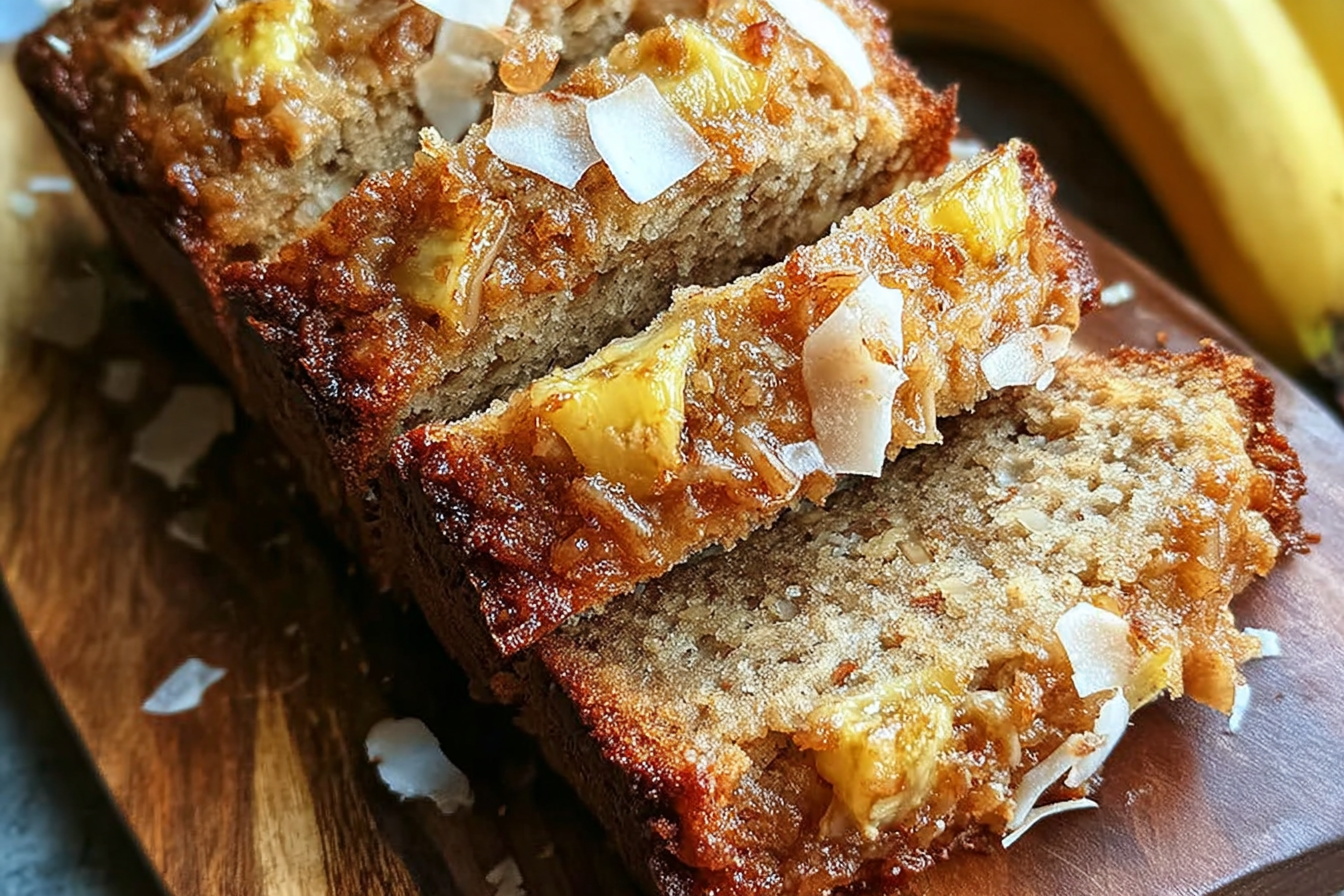 Hawaiian Banana Bread