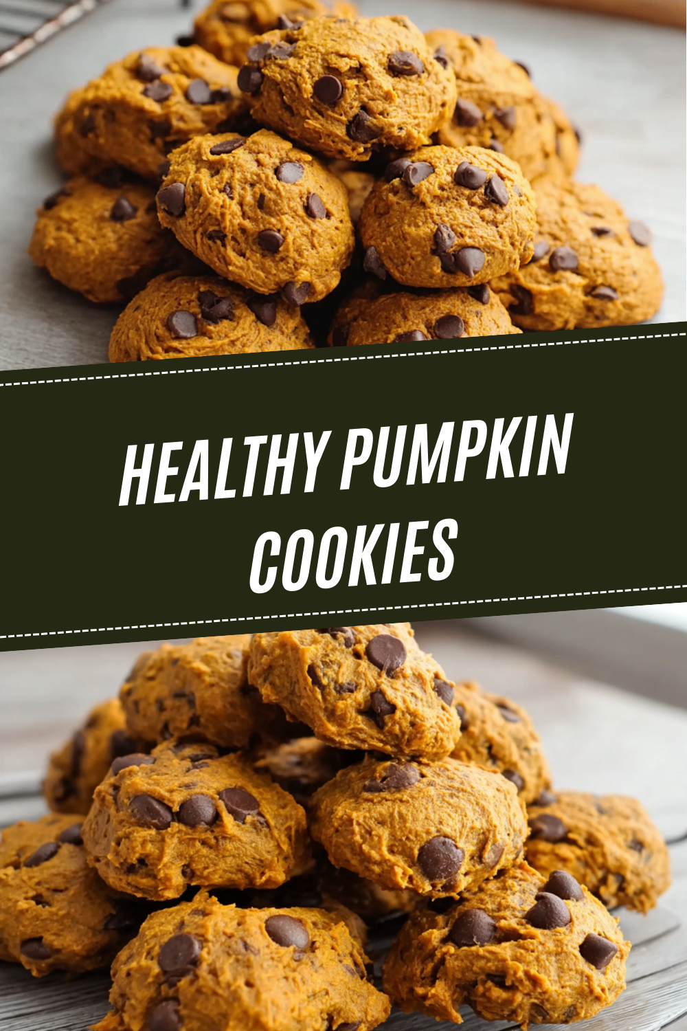 Healthy Pumpkin Chocolate Chip Oatmeal Cookies Recipe 7 Healthy Pumpkin Cookies