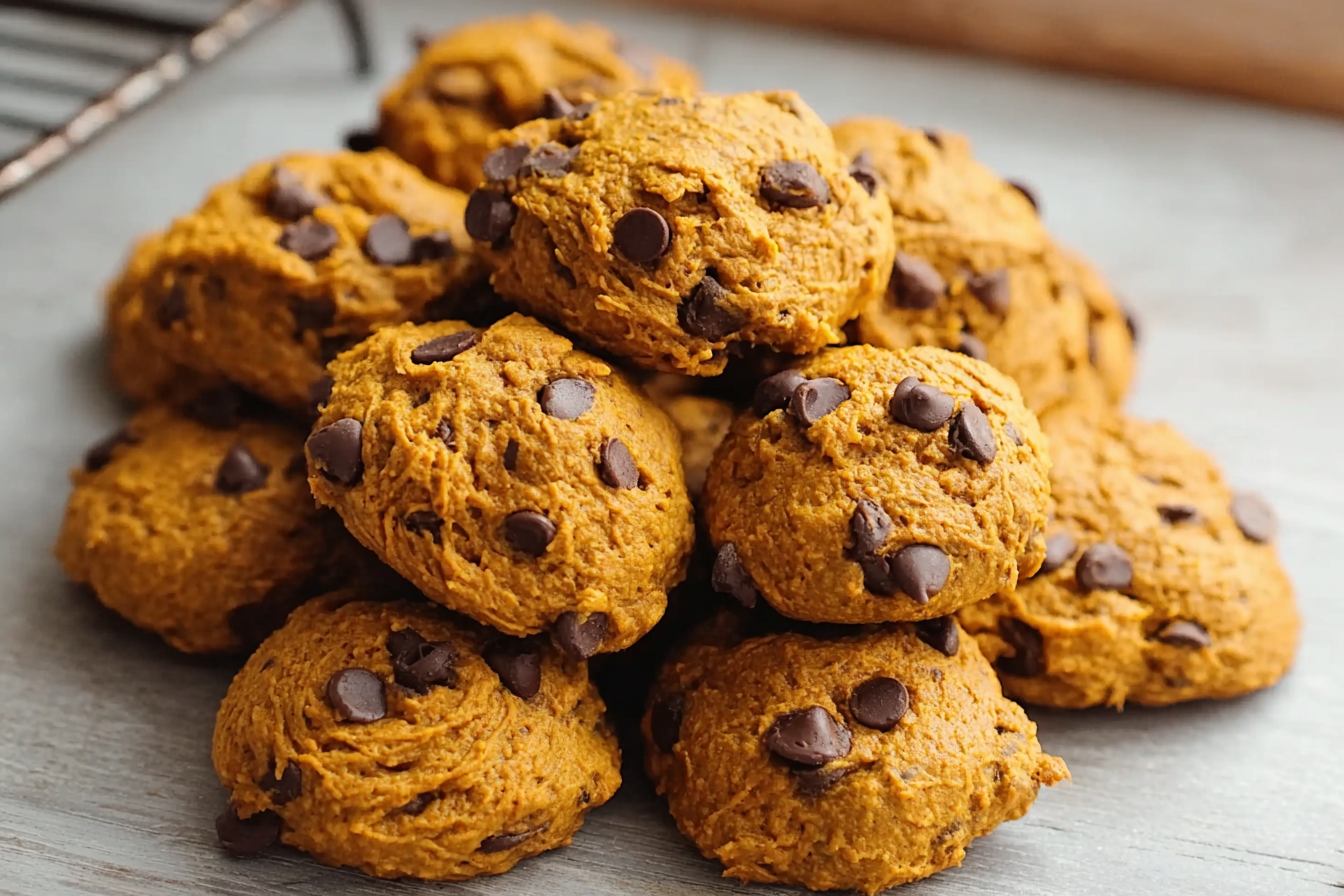 Healthy Pumpkin Chocolate Chip Oatmeal Cookies Recipe 6 Healthy Pumpkin Cookies