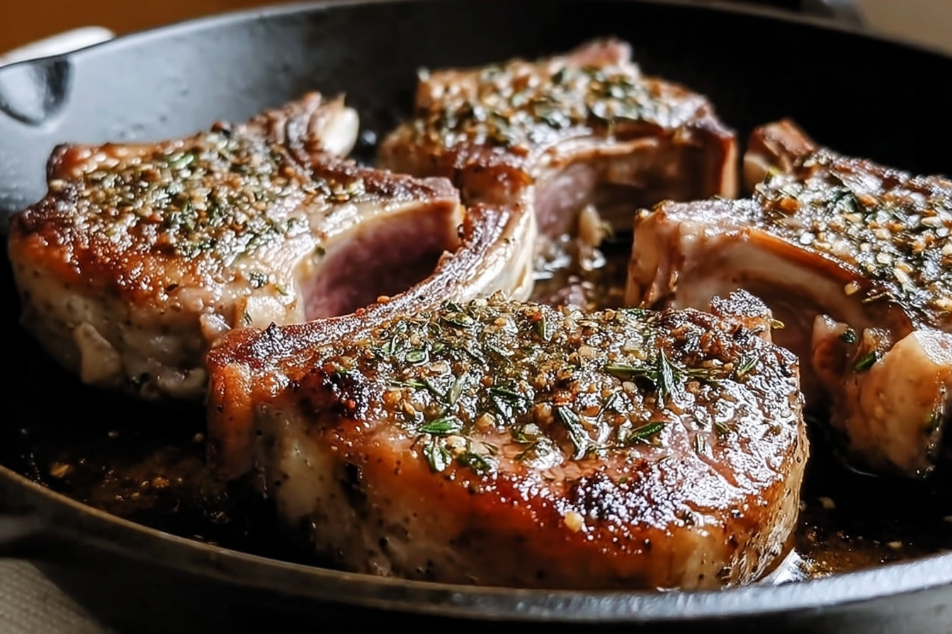 Garlic Herb Lamb Shoulder Chops Recipe For Flavorful, Tender Meals 6 Herb Crusted Lamb Shoulder Chop