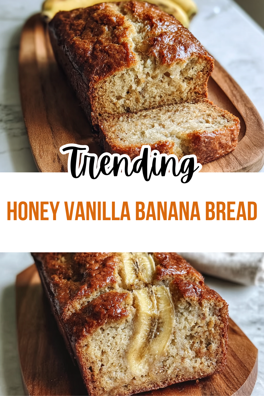 Honey Vanilla Banana Bread