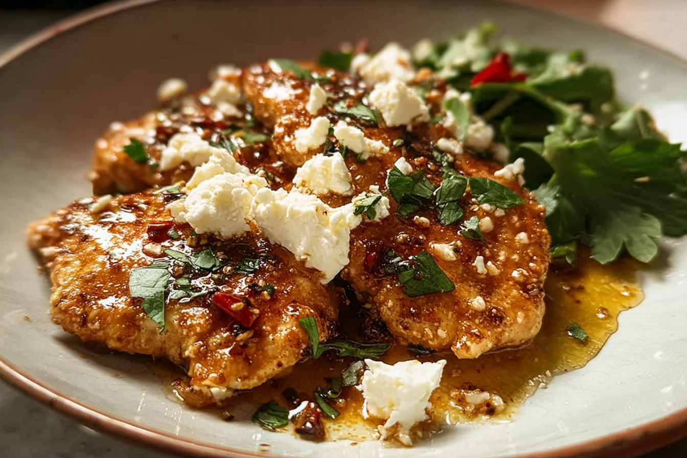 Hot Honey Feta Chicken