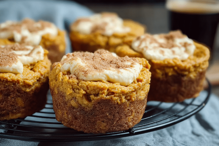 Keto Pumpkin Cheesecake Muffins 85.Png